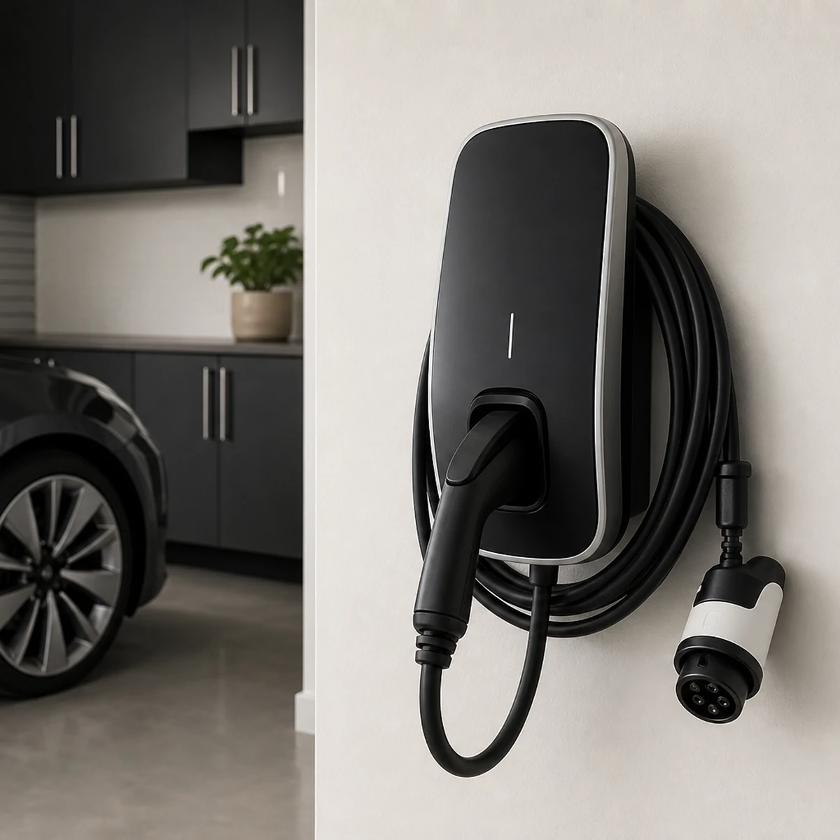 EV charging bundles NEXUS Level 2 J1772 Charging Station (NEMA 14-50 Version) + Tesla (NACS) to J1772 Ad
