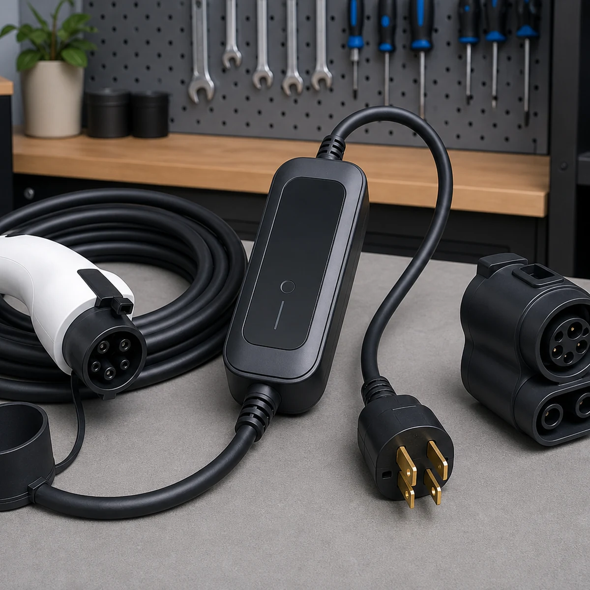 EV charging bundles NEXUS Level 2 J1772 EV Charging Station | 240V | 48 Amp | Hardwired | 23ft Cable & W